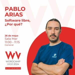 Ponencia de Pablo Arias en la Wordcamp de Vigo