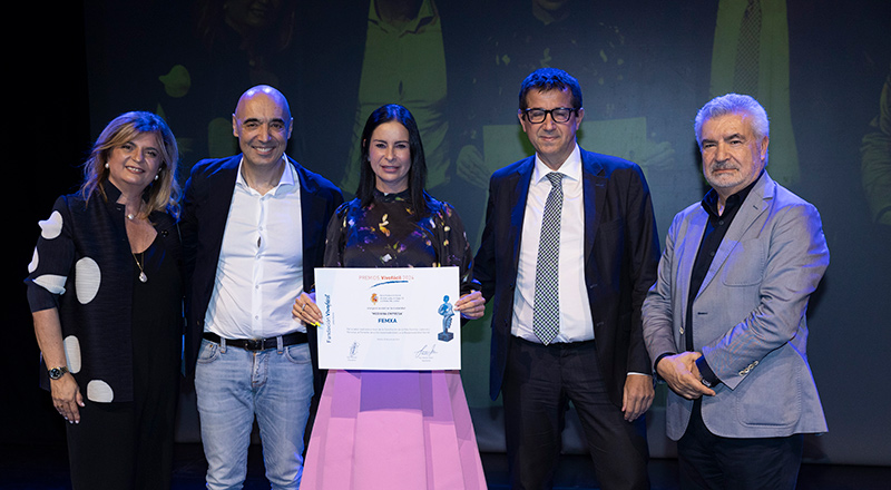 Femxa, reconocida en los premios nacionales a la conciliación y corresponsabilidad de Fundación Vivofácil.